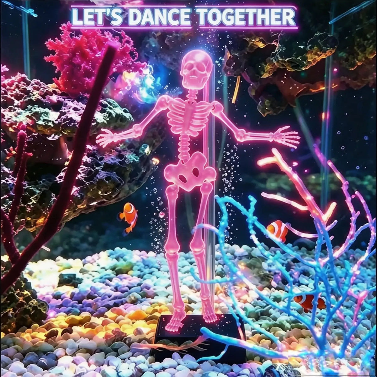 🔥 60% OFF — Dancing Skeleton Aquarium Bubbler