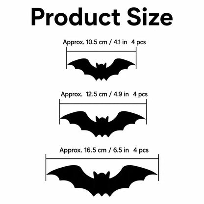🦇 Transform Your Home for Halloween with Glowing 3D LED Bats — Now 50% OFF!