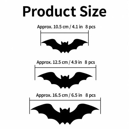🦇 Transform Your Home for Halloween with Glowing 3D LED Bats — Now 50% OFF!