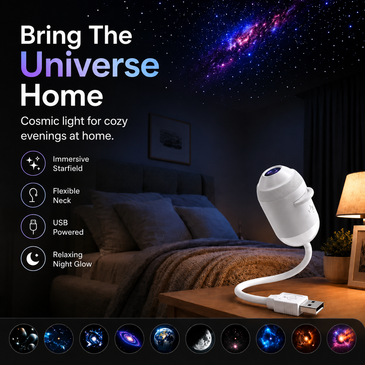 ✨ Turn Any Room Into a Galaxy — Limited-Time 50% OFF