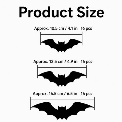 🦇 Transform Your Home for Halloween with Glowing 3D LED Bats — Now 50% OFF!