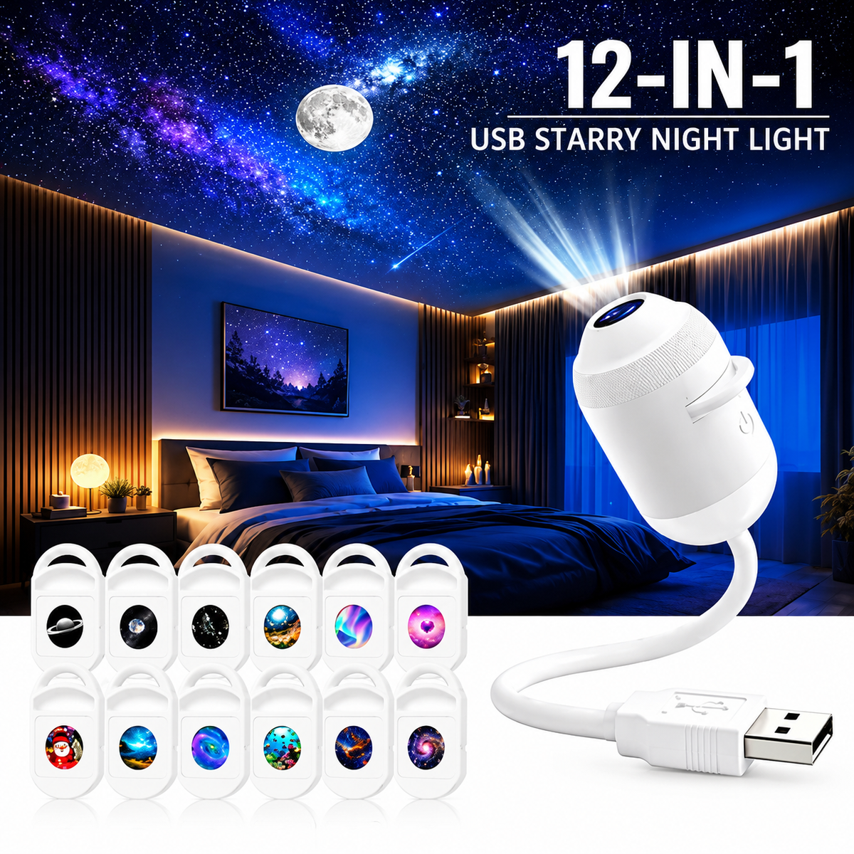 ✨ Turn Any Room Into a Galaxy — Limited-Time 50% OFF
