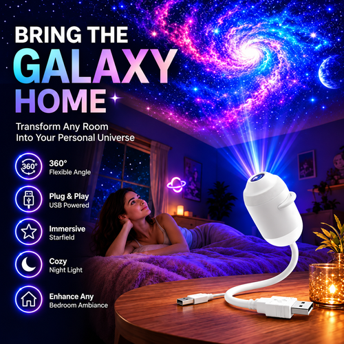 ✨ Turn Any Room Into a Galaxy — Limited-Time 50% OFF