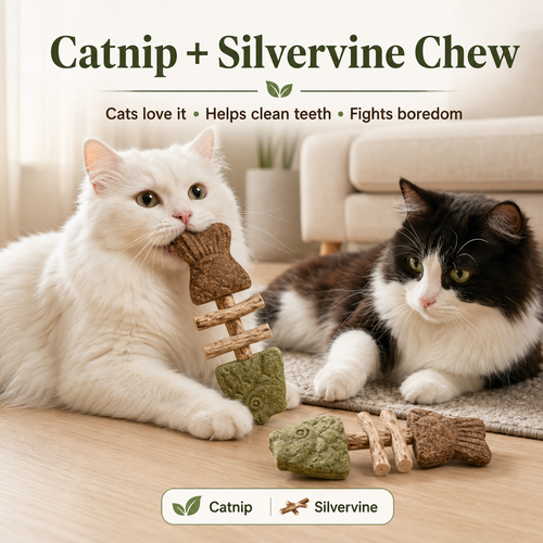 😻 Catnip + Silvervine Chews Cats Can’t Resist — Buy 2, Get 1 FREE 🔥 2 Days Left